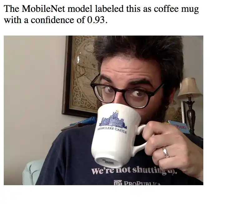 Image of Dan Shiffman, holding a coffee mug.